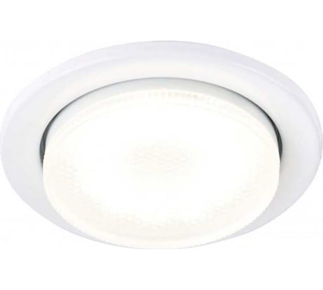 Встраиваемый светильник General Lighting Systems GX53, 108х38мм, белый, IP20 GCL-GX53-H38-W 431400