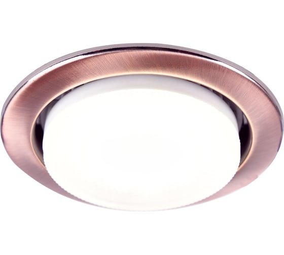 Встраиваемый светильник General Lighting Systems GX53, 108х38мм, античный красный, IP20, 10шт GCL-10GX53-H38-RA 689210 1