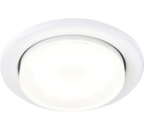 Встраиваемый светильник General Lighting Systems с термокольцом GX53, 100х18мм, белый, IP20, 2шт GCL-2GX53-H18-W 689160