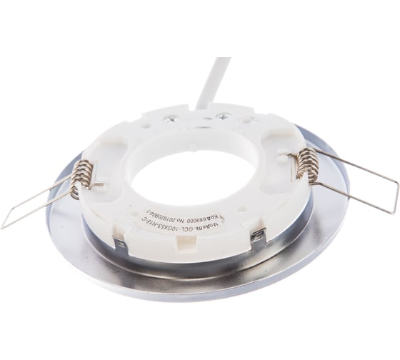 Встраиваемый светильник General Lighting Systems с термокольцом GX53, 100х18мм, хром, IP20, 10шт GCL-10GX53-H18-C 689000