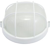 Влагозащищенный светильник APEYRON с решеткой, круг белый, корпус алюминий, рассеиватель стекло, IP54, E27, 60Вт 11-19