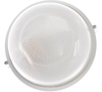 Влагозащищенный светильник APEYRON круг белый, алюминий, рассеиватель стекло, IP54, E27, 60Вт, 130С 11-18бел