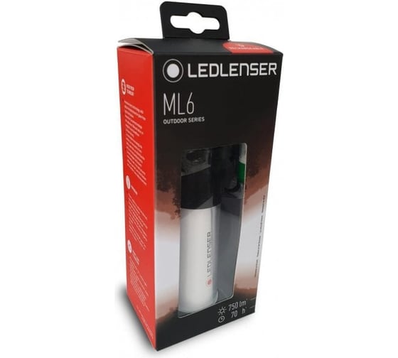 Светодиодный фонарь LED Lenser ML6, черный, 750 лм 500929