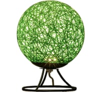 Светодиодный ночник из ротанга APEYRON 220В, 2Вт, 6 диодов, 3200K, 200Лм, зеленый 12-81 16154367