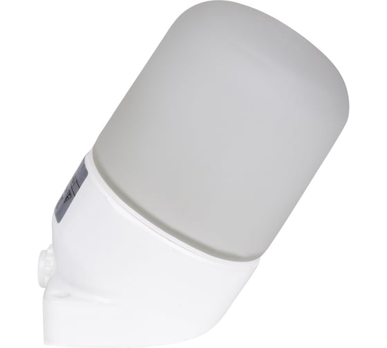 Настенный светильник для сауны TDM ELECTRIC НПБ400-1, IP54, 60 Вт, белый, наклонный SQ0303-0049
