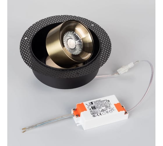 Светильник Arlight SP-PLURIO-BUILT-TRIMLESS-R160-9W Day4000, IP20 Металл, 1шт 038077