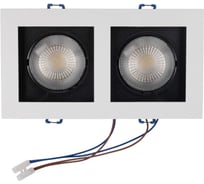 Светодиодный светильник Jazzway PSP-S 212 2х8Вт 4000К IP40 24град. ДВО карданный белый 5005655