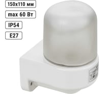 Настенный угловой светильник для сауны НПБ400-2 IP54, 60 Вт, белый, SQ0303-0050