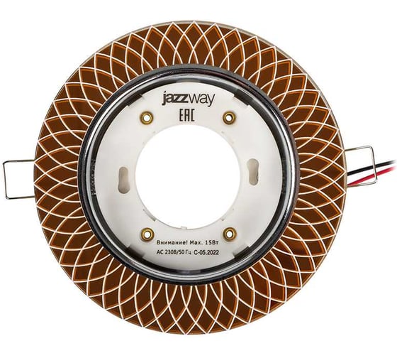 Встраиваемый точечный светильник с подсветкой Jazzway PGX53d MG11-Gold 5020030