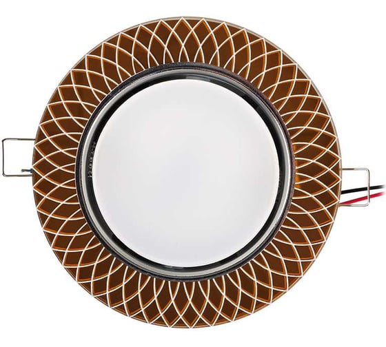 Встраиваемый точечный светильник с подсветкой Jazzway PGX53d MG11-Gold 5020030