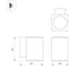 Светильник Arlight LGD-EVO-WALL-S100x100-12W Day4000 1шт 046187 5