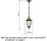 Светильник уличный шестигранник TDM ELECTRIC, подвес, пластик, бронза SQ0330-0713 3