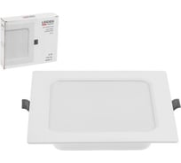 Светильник светодиодный встраиваемый LEIDEN ELECTRIC квадрат 9 Вт 4000К, IP44 RS-S 807006