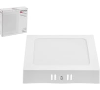 Светильник светодиодный накладной LEIDEN ELECTRIC квадрат 12 Вт 4000К, IP44 SFS-S 807011
