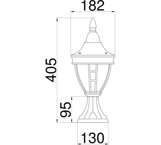 Ландшафтный светильник MAYTONI Outdoor O027FL-01B