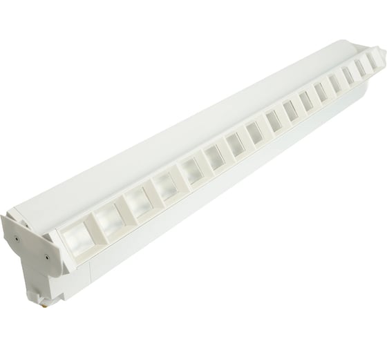 Светодиодный светильник FERON al123 трековый однофазный на шинопровод 2x30w 4000k 60 градусов белый, 48925