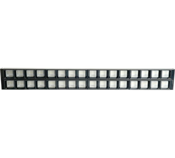 Светодиодный светильник FERON al123 трековый однофазный на шинопровод 2x30w 4000k 60 градусов черный, 48926