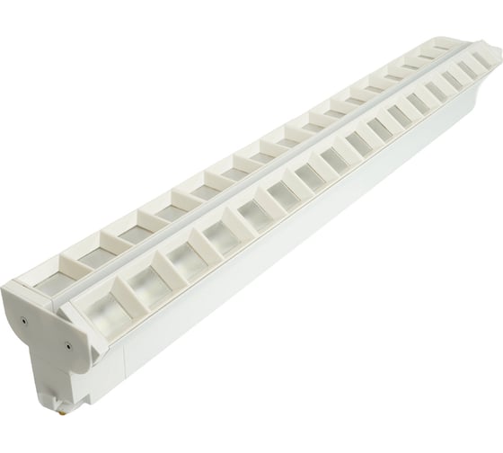 Светодиодный светильник FERON al123 трековый однофазный на шинопровод 2x30w 6500k 60 градусов белый, 48927