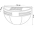 Cветильник настенный на солнечной батарее Uniel USL-F-251/PM050 SHINY UL-00011591 9