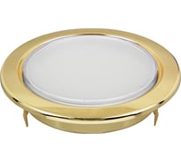 Встраиваемый точечный светильник Jazzway PGX70 15254.3 40Вт GX70 IP20 152х54мм встраиваемый глянцевый золотой 1027658