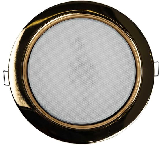 Встраиваемый точечный светильник Jazzway PGX70 15254.3 40Вт GX70 IP20 152х54мм встраиваемый глянцевый золотой 1027658