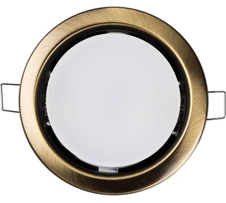 Встраиваемый точечный светильник Jazzway PGX53 10639.28 бронза матовая 106х39мм 1016881