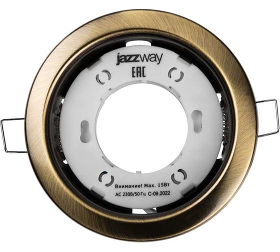 Встраиваемый точечный светильник Jazzway PGX53 10639.28 бронза матовая 106х39мм 1016881