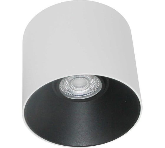 Потолочный светильник MAYTONI alfa led 25w алюминий и пластик бело-черный C064CL-01-25W4K-RD-WB