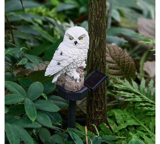 Садовый светильник на солнечной батарее Uniel USL-S-823/PM290 POLAR OWL UL-00011596