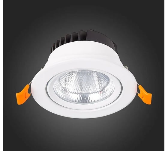 Встраиваемый светильник ALMA LIGHT белый, led, 1x10w, 3000k, 750lm, d109xh65, AL9503DW10W-3K-36