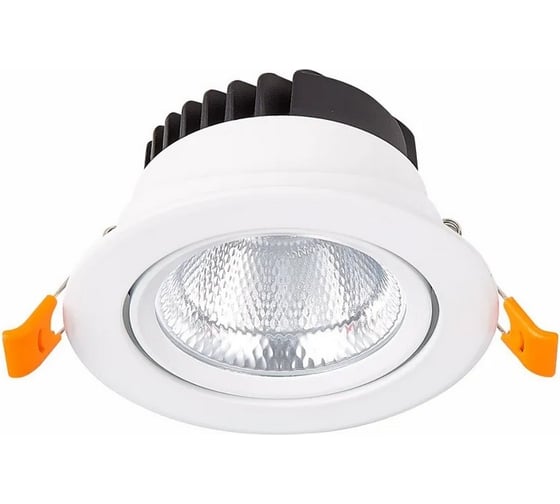 Встраиваемый светильник ALMA LIGHT белый, led, 1x10w, 3000k, 750lm, d109xh65, AL9503DW10W-3K-36