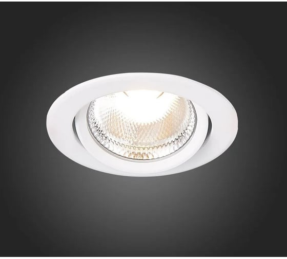 Встраиваемый светильник ALMA LIGHT белый, led, 1x10w, 3000k, 750lm, d109xh65, AL9503DW10W-3K-36