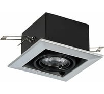 Встраиваемый светильник ALMA LIGHT черный, gu10, 1x50w, l126xw126xh70, без лампы, ALD00163BY-MK1-GU10.1x50W
