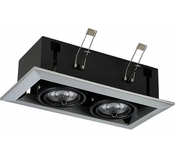 Встраиваемый светильник ALMA LIGHT черный, gu10, 2x50w, l245xw126xh70, без лампы, AL9013DW02SL