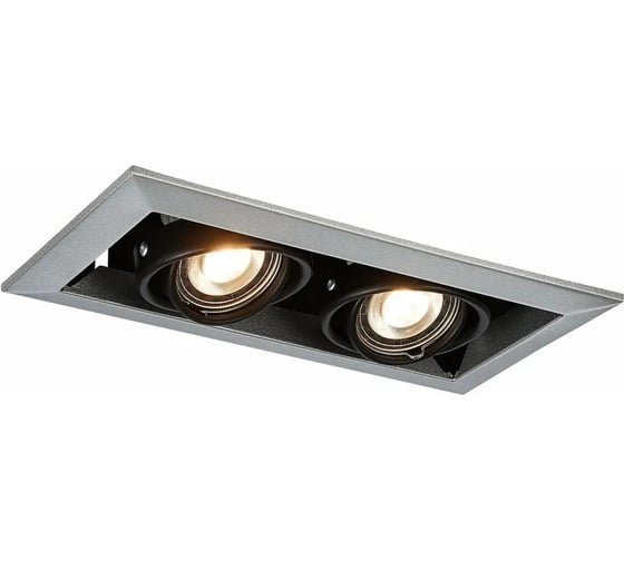 Встраиваемый светильник ALMA LIGHT черный, gu10, 2x50w, l245xw126xh70, без лампы, AL9013DW02SL