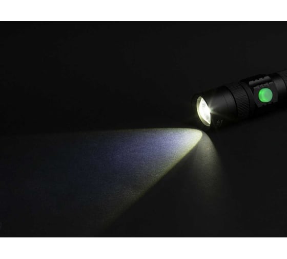 Фонарь ручной светодиодный ЮПИТЕР аккумуляторный ZOOM 8Вт JP1059