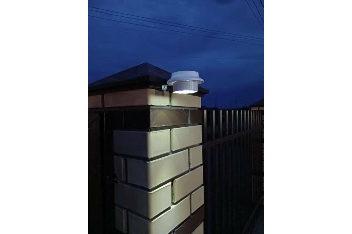 Светодиодный светильник LAMPER настенный, на солнечной батарее, с .