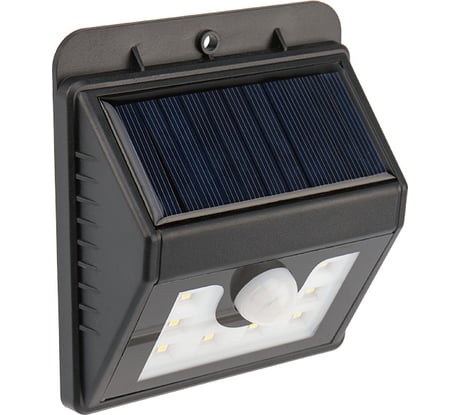 Светодиодный светильник на солнечной батарее LAMPER с датчиком движения и освещенности 8 LED 602-210