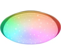Потолочный светодиодный светильник ESTARES с пультом SATURN 60W RGB R без канта в детскую, гостиную, кухню У0000003541