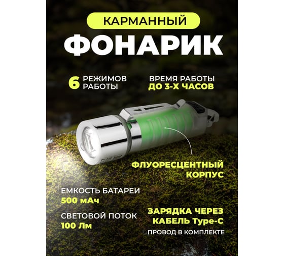 Светодиодный аккумуляторный фонарь Rockforce RF-CAM4047(57971)