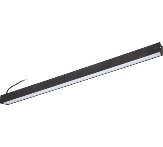 Линейный светодиодный подвесной светильник Uniel ULO-K10D 22W/4000K/L50 IP65 BLACK UL-00012020