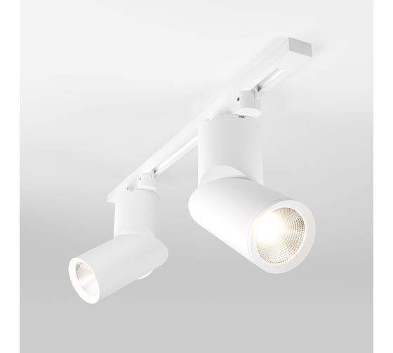 Трековый светодиодный светильник Elektrostandard Corner Белый 15W 4200K LTB33 однофазный a043417