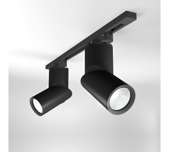 Потолочный светодиодный светильник Elektrostandard Corner Черный 15W 4200K a043418