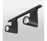 Потолочный светодиодный светильник Elektrostandard Corner Черный 15W 4200K a043418 7