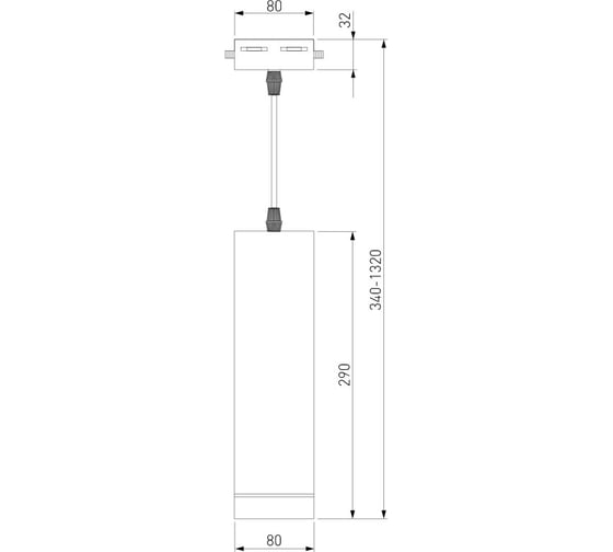 Подвесной светильник Elektrostandard 501631 LED черный a044144
