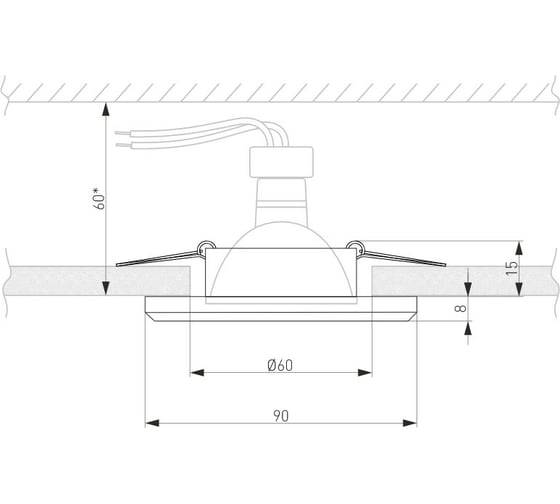Точечный светильник Elektrostandard 2229 MR16 SL зеркальный серебро a044296