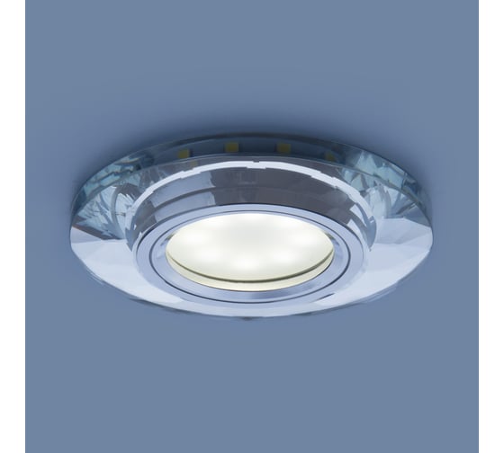Встраиваемый светильник Elektrostandard 2228 зеркальный серебро (8150 MR16 SL) a044295