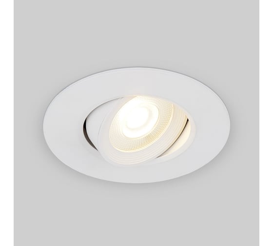 Встраиваемый светильник Elektrostandard 9914 LED 6W WH белый a044624 1