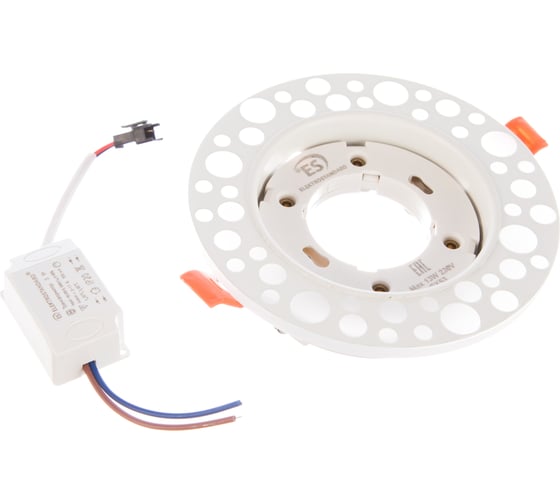 Встраиваемый светильник Elektrostandard 3032 GX53 WH белый a045486