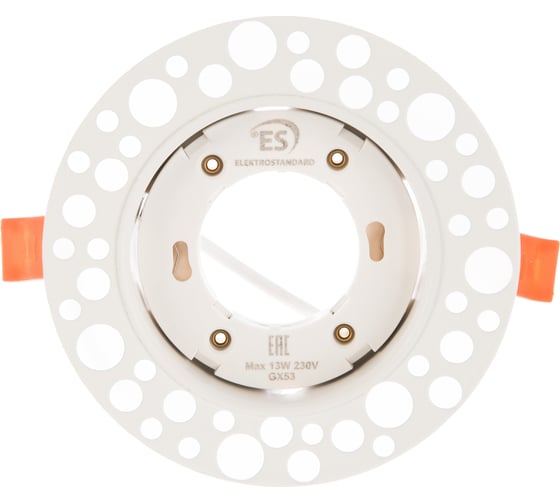 Встраиваемый светильник Elektrostandard 3032 GX53 WH белый a045486